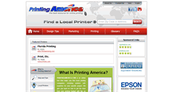 Desktop Screenshot of printingamerica.com